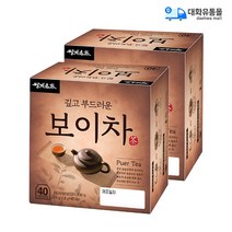 쌍계 보이차, 0.6g, 2개
