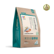 라이브잇 목우촌 어린견용 트러스트밀 스타터&퍼피 건식사료, 생선, 3개, 1.2kg