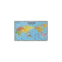 그림으로 보는 세계지도 (SJ) 문구 용품 장난감 도매 학습준비물 만들기 DIY 공예, 단품