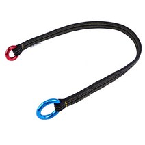 Tree Arborist 마찰 세이버 나무 등반 캄비움 루프 벨트 슬링 회수 가능한 앵커 89.9cm/109.2cm(35.4인치/43인치), 90 cm