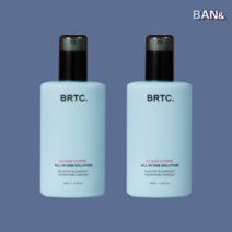 Brtc 올인원 로션 파워 옴므 솔루션 남자 남성 화장품 200ml 2개, 파워 옴므 올인원 솔루션 1+1