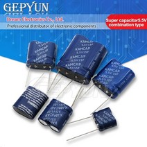 자동차 캐패시터 1pcs 슈퍼 패러드 조합 유형 5.5v 0.5f 1.0f 2.0f
