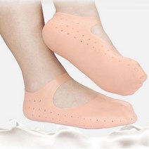풋삭스 촉촉패드 발꿈치양말 발뒷꿈치갈라짐, 화이트/대형