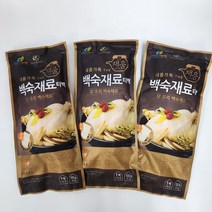 국산100% 삼계탕 재료 약재 티백 100gx3봉 백숙재료, 300g, 3개