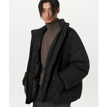 COSTUME O’CLOCK 리뉴얼ver컴포터블 벌룬핏 다운 패딩 블랙 COOSJP031BLACK COMFORTABLE BALONFIT DOWN PADDING BLACK