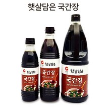 쿨샵 청정원 요리간장 햇살담은 국간장 숙성 발효간, 국간장500ml, 왕도매 본상품선택