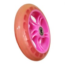 휠체어 부품 바퀴 수리 기조 스쿠터 휠 6 인치 범용 바퀴 베어링 포함 145mm 교체 부품 액세서리, 4_CHINA