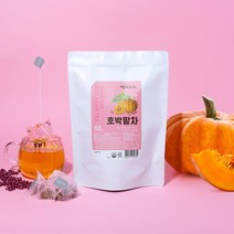 [쌍계명차 본사공식] 파우치 호박팥차 50티백 100%국내산 호박과 팥으로 구수하게