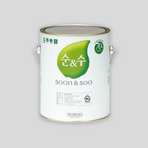 노루페인트 순수 수성 내부용 4L 백색 조색 친환경 DIY 벽지, 연사과, 1개