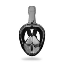 익스트림 풀페이스 스노클링 마스크, 블랙(SFM-BK)