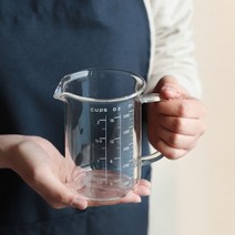 주부9단 비이커 내열유리 눈금 요리 계량컵, 1000ml (CO10181)