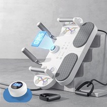 3 in 1 팔굽혀펴기 지지대 플랭크 보조기 다기능 가정용 헬스기구, 화이트, 화이트