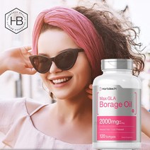 보라지유 감마리놀렌산 보리지 오일 GLA 2000mg - 120캡슐, 기본