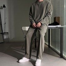 치트키 릴테이크 링클프리 티셔츠 와이드 셋업