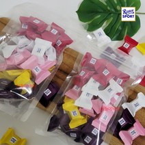 산들에바람 리터스포트 5종믹스 초콜릿 요거트 초코큐브, 25개, 8g