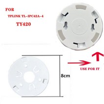 촬영 Hikvision Q1 용 나사가있는 휴대용 카메라 마운트 홀더베이스 EZVIZ Cloud C6H 벽 브래킷에 스냅 CCTV 액세서리, [02] for TP LINK