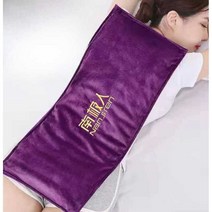 찜질기 소금 굵은 기구 가열 온열 통증 치료 목 뜸, 스트랩블루(크리스탈벨벳+소금팩+커버탈부착)