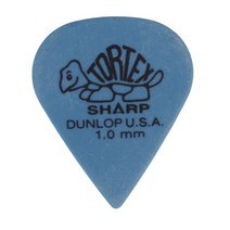 Dunlop - Tortex Sharp 피크 1.00mm(412R1.0), 개