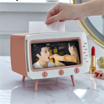 케이 엔시티_휴대폰 거치대 겸 TV 티슈 냅킨 케이스 색상랜덤발송_KNCT, 랜덤발송