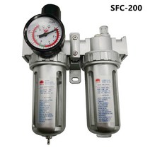 SFC-400 SFC-300 공기 압축기 필터 레귤레이터 오일 물 분리기 트랩 밸브 자동 드레인 SFC-200, CHINA, SFC-200 NO JOINT