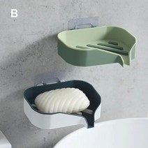 후딱 물이 쏙쏙 잘빠지는 비누받침, 그레이, 1개