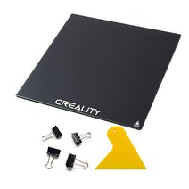 Creality 업그레이드 3D 프린터 플랫폼 강화 유리 침대 바인더 클립 4개 제거 도구 310x320x4mm CR-10S Pro V2 / CR-10S Pro/CR-10S