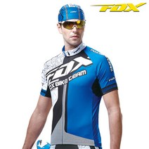 폭스라이더스 FOX_K812 BLUE 반팔져지