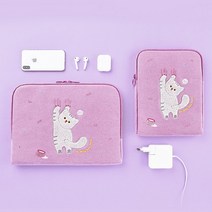 일음쇼핑^^m안테나샵 노트북 파우치 부클 밀크캣 아이패드 13 15 보호치 액세서리 수납치 태블릿PC치 지퍼치 케이스 캣치 가방 심플치일medi^^, ab^^선택있슴13인치