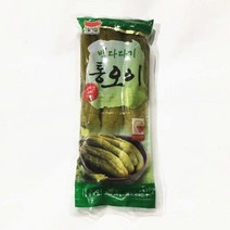 통 오이지 300g X 12 마른반찬/자취생반찬/김치/장조림/깻잎장아찌/가정식반찬/오징어젓/파김치/겉절이/명란젓, 단일 수량