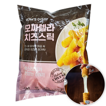 맘스디쉬 모짜렐라 치즈스틱 1kg 냉동치즈스틱, 맘스디쉬 모짜렐라 치즈스틱_1kg, 1개