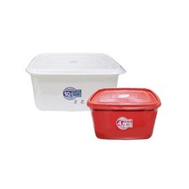 IS-M 대영 사각밀폐 9호 20L-H생활용품 주방용품 보관 밀폐요기 플라스틱용기 김장용기-735056NH, 딜라이트몰 레드