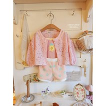 슈슈샤샤 •레이스가디건• 여아옷 등원룩(S~2XL)