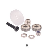링크 CNC 3d 프린터 풀리 625ZZ 전송 모바일 휠 openbuilds 2020 알루미늄 프로파일 시브 외경 23.89mm, 03 C set