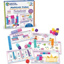 [러닝리소스] 매쓰링크 큐브 판타스틱 어린이집 유치원 수학 액티비티 세트 MathLink® Cubes Kindergarten Math Activity Set: Fantastical