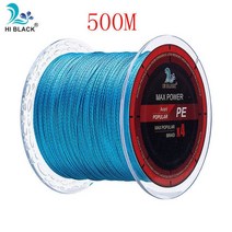 볼링 아대 볼링용품 손목신제품 2019 M 300M 500M 4 가닥 8-80LB 꼰 낚싯줄 PE 다목적 브레이드 라인 와이, 09 Blue 500M_13 48LB 0.37MM
