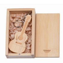 연수목지팡이 노인어르신걸음보조기장수나무JASTER Wood 기타 USB 플래시 드라이브 128GB 사용자 정의 로고, 08 Bamboo with box_04 32GB