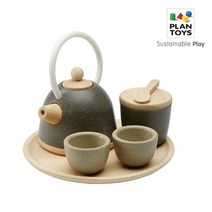 플랜토이즈 원목장난감 주방놀이 클래식 티 세트 3617