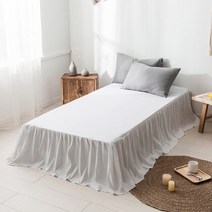 침대 스커트 매트리스 커버 식 단색 샌딩 원피스 홈 레이스 장식 bed skirt 배드 스커트