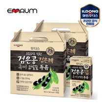 후디스 고소하고 진한 검은콩 검은깨 흑미 고칼슘 두유 190ml 32팩, 1개(32팩)
