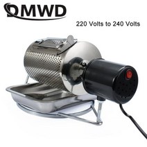 로스팅기계 원두 커피볶는기계 로스팅 DMWD 110V/220V 커피 콩 로스터 스테인레스 스틸 카페 로스팅 기계, 03 220Volts with holes_01 미국
