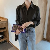 겨울 블라우스 쉬폰 빅사이즈 여성블라우스 정장 봄