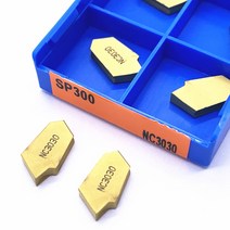 10PCS SP300 NC3030 NC3020 PC9030 홈 가공 카바이드 인서트 터닝 공구 절단 및 홈 가공 공구 절단 cnc 공, 02 SP300 NC3020_01 10PCS