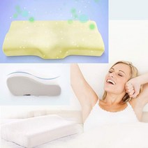 목주름 숙면 코골이베개 3D입체 경추 메모리폼베개 베개 메모피폼베게 경추목베개 거북목수건베개 목디스크베개 꿀잠 낮잠 벼게, 화이트