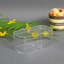 쿠키포장 사각케이스(XYB-1250) 12 x 6.3 x 7cm 10개