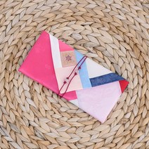 실크(본견)조각보 예단봉투 현금예단봉투 고급예단 혼례포장단, #02별자수실크조각보 예단봉투