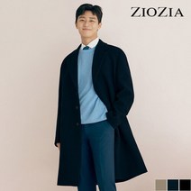 지오지아 남성용 베이직 울블렌드 오버핏 코트 AEA4CG1102