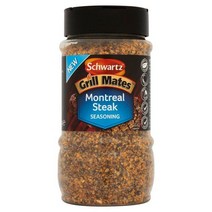 슈왈츠 그릴 메이트 몬트리올 스테이크 시즈닝 370g Schwartz Grill Mates Montreal Steak Seasoning, 1팩