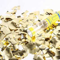 파티해 파티 컨페티폭죽 (30CM), 골드, 옵션선택