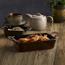 루전 [루전] 러스틱 아이보리 귀돌이 오븐 디쉬 25cm, 기본상품