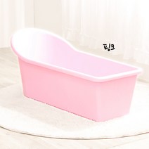 개별판매 _단품_욕조_사우나커버_덮개 종류, 1개, 욕조_핑크